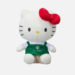 NEW Starbucks x Sanrio Hello Kitty Barista Kawaii Collectible Plush Bearista Ltd
